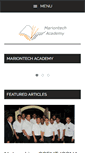 Mobile Screenshot of mariontechacademy.org